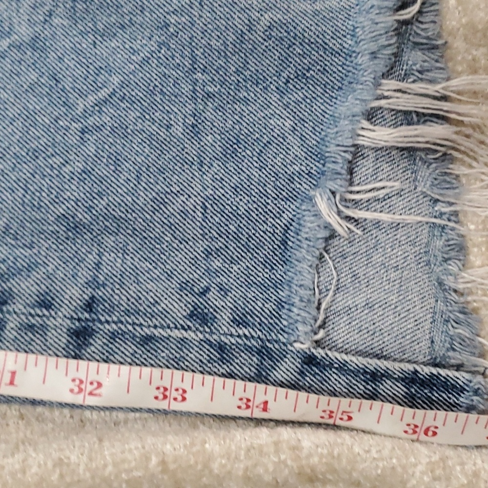 Grlfrnd helena light wash crop jeans  women size 26 - Picture 10 of 15